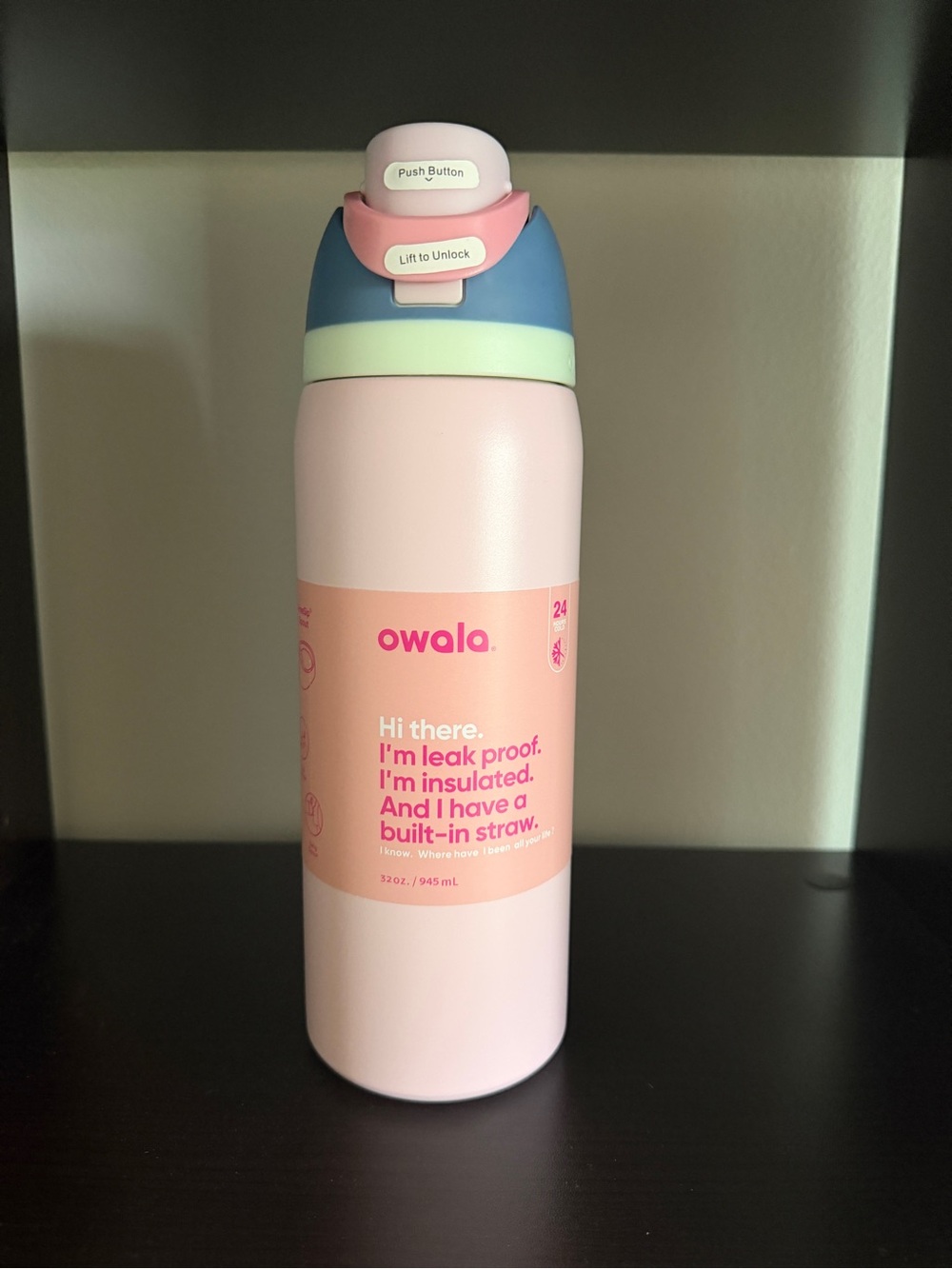 Owala FreeSip 32oz Water Bottle – Good Egg Sport Edition | Premium Quality